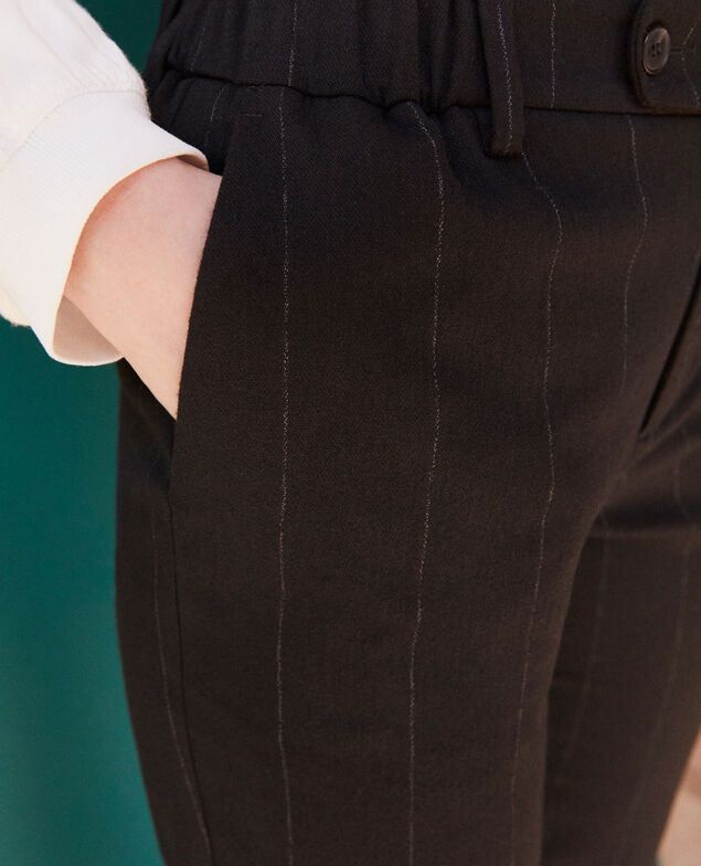 Carrot trousers Black