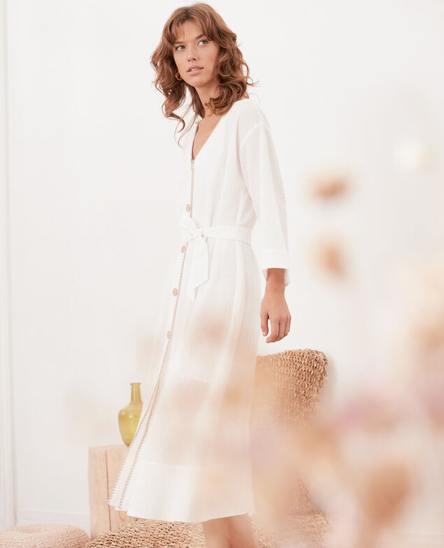 2-in-1: jacket or dress Kaolin