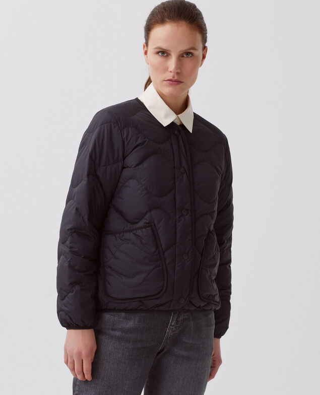 PLUME - Long-sleeve down jacket H091 black beauty