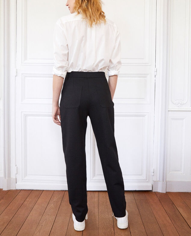 Carrot trousers Noir