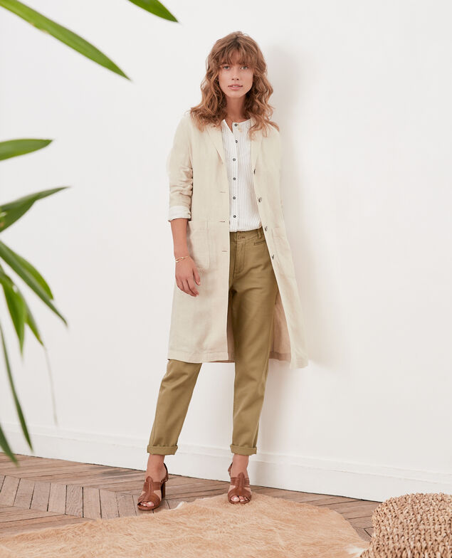 Chino-style jeans Mastic