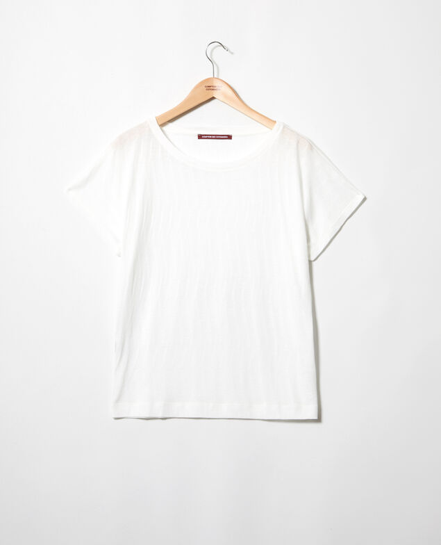 Soft-touch t-shirt Off white