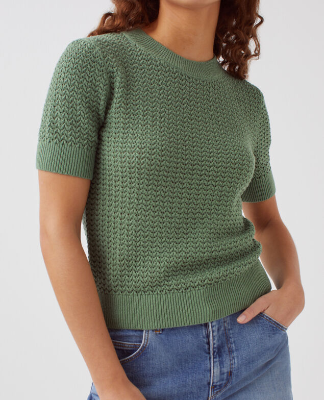 Short-sleeve jumper H541 antigua