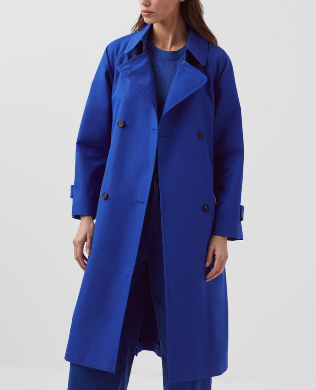 CATHERINE - Loose trench H660 sodalite blue