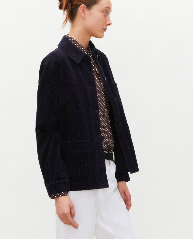  Corduroy work jacket Night sky