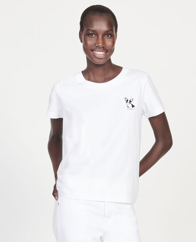  Léon cotton t-shirt Optical white