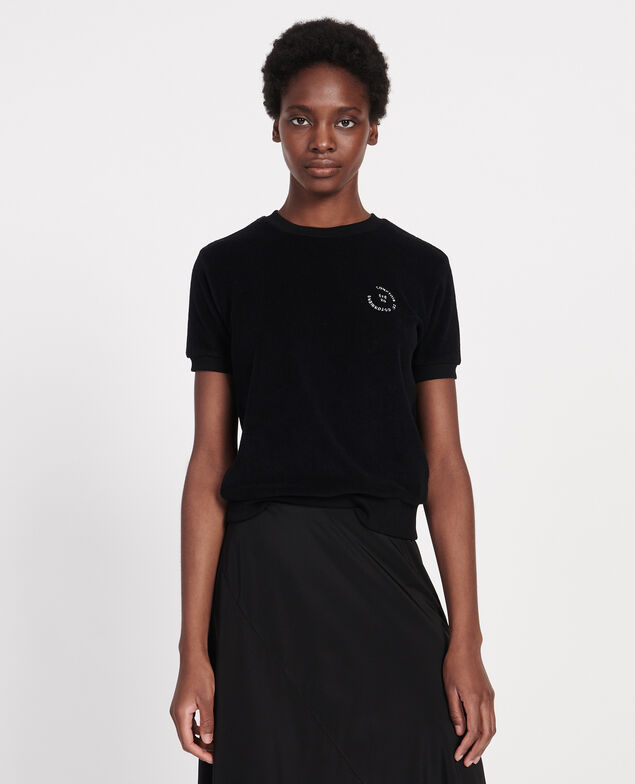 Cotton T-shirt Black beauty