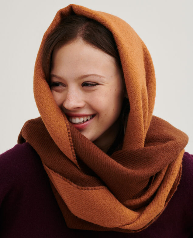 Reversible scarf 6024 sudan brwn