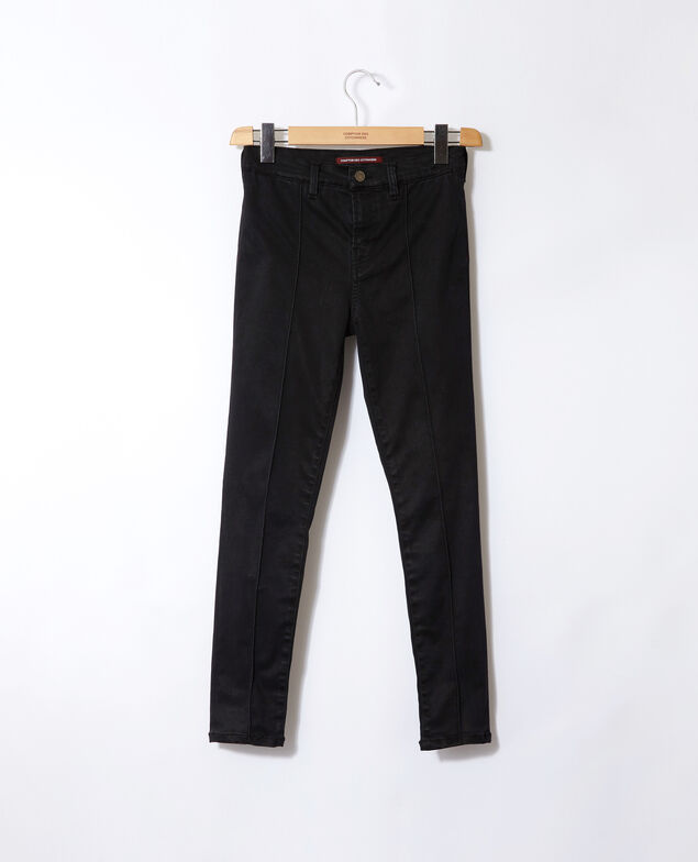 7/8 skinny cropped jeans Black
