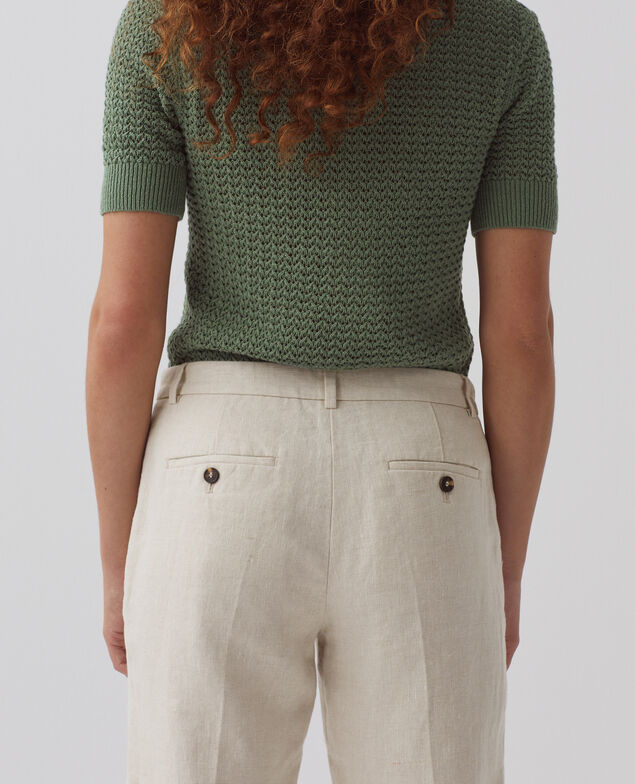 MARGUERITE - Cigarette trousers 0310 beige natural
