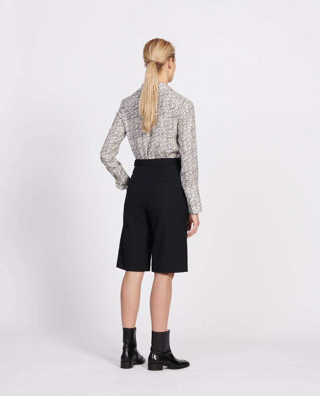 Printed shirt Feuillage off white