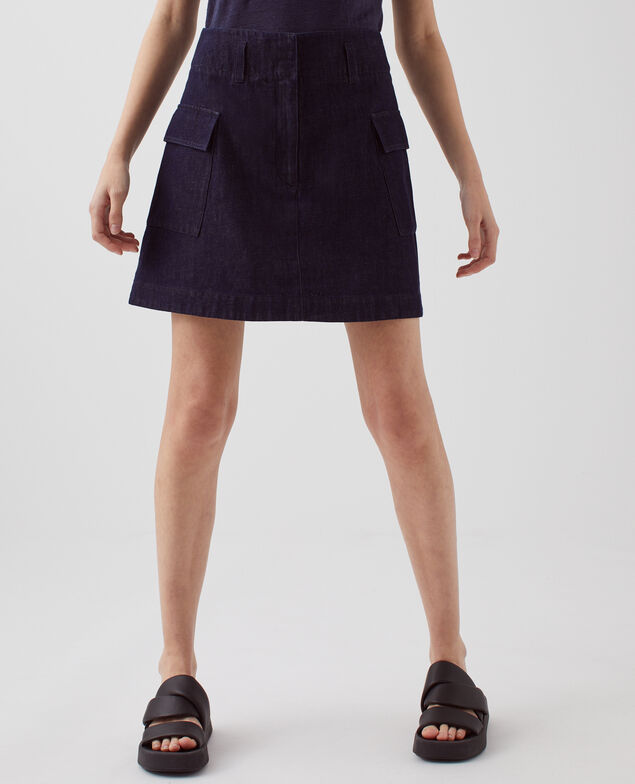 Cargo mini skirt H680 rinse