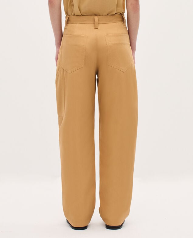 Barrel leg trousers K320 prairie sand