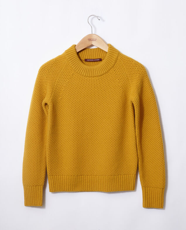 Wool jumper Golden spice