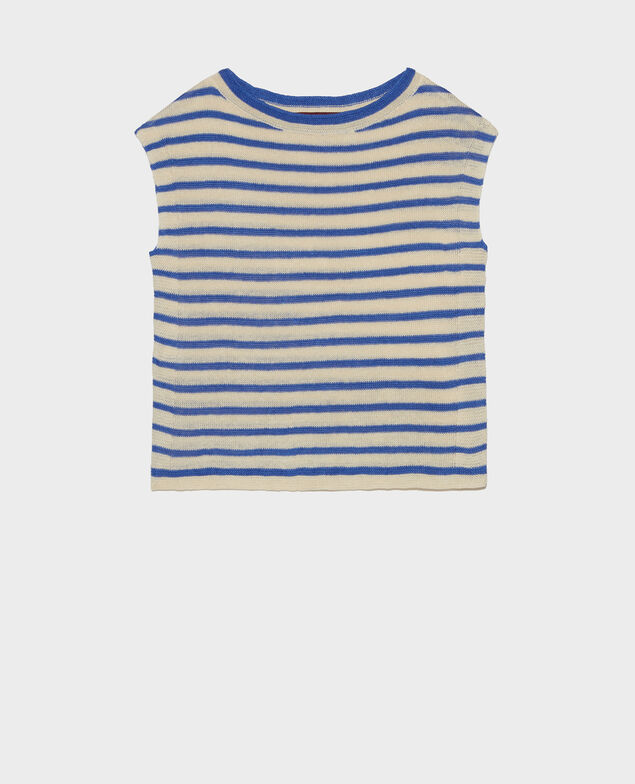 Linen tank top Str butter amparo