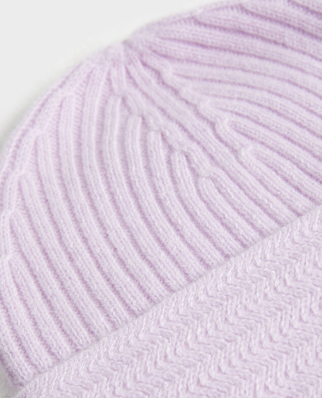 Cashmere beanie Pastel lilac