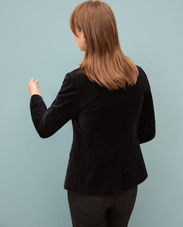 Velvet blazer  Black