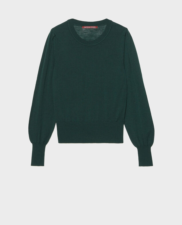 Round neck merino wool jumper Scarab