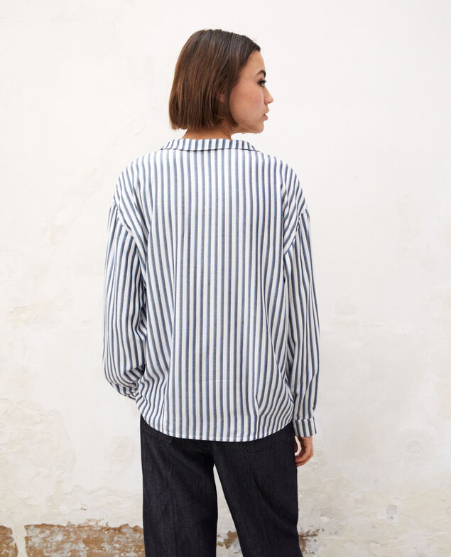 Pyjama-style shirt Off white