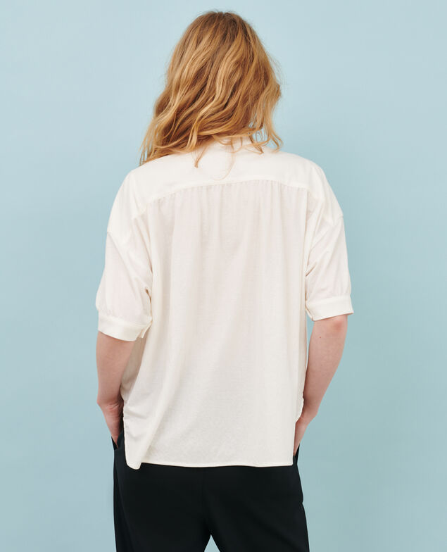 Short-sleeve top 01 white