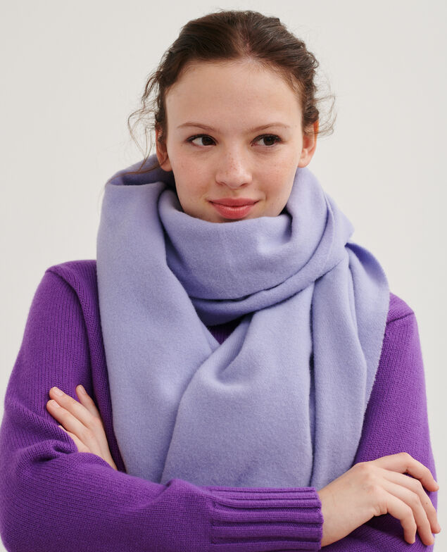 Wool scarf 4279 pastel_lilac