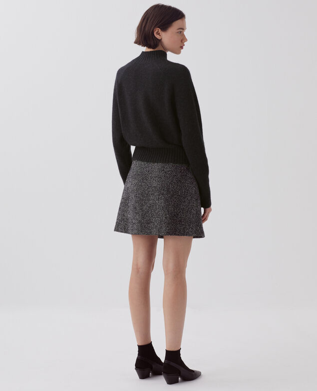 Mini skirt I097 neppie black