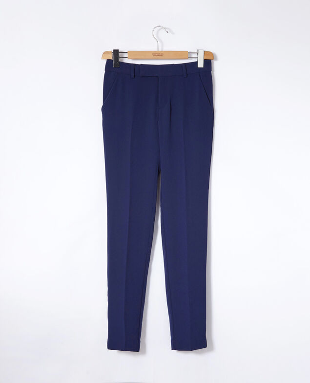 Suit-style trousers Medieval blue