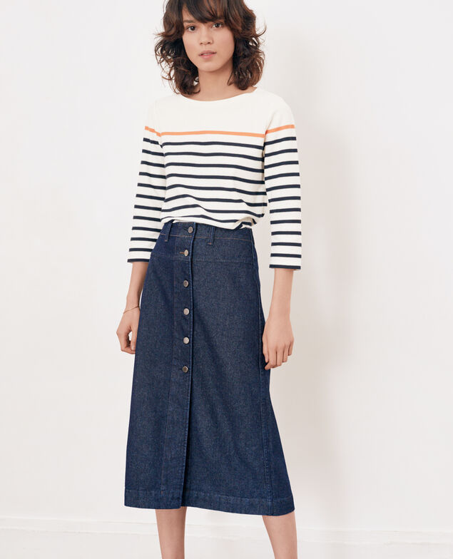 Denim skirt Indigo