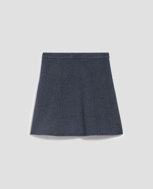 Double-sided mini skirt I680 blue nights