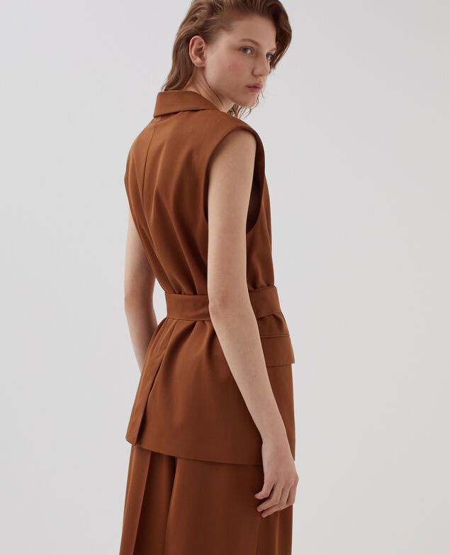 Wool blazer I360 monks robe brown