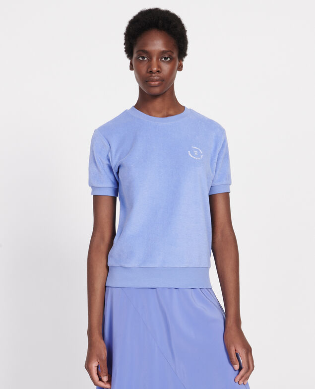 Cotton T-shirt Persian jewel