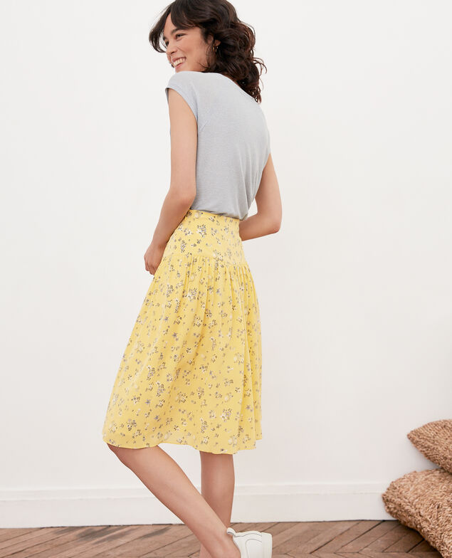 Midi skirt Lillybell lemon