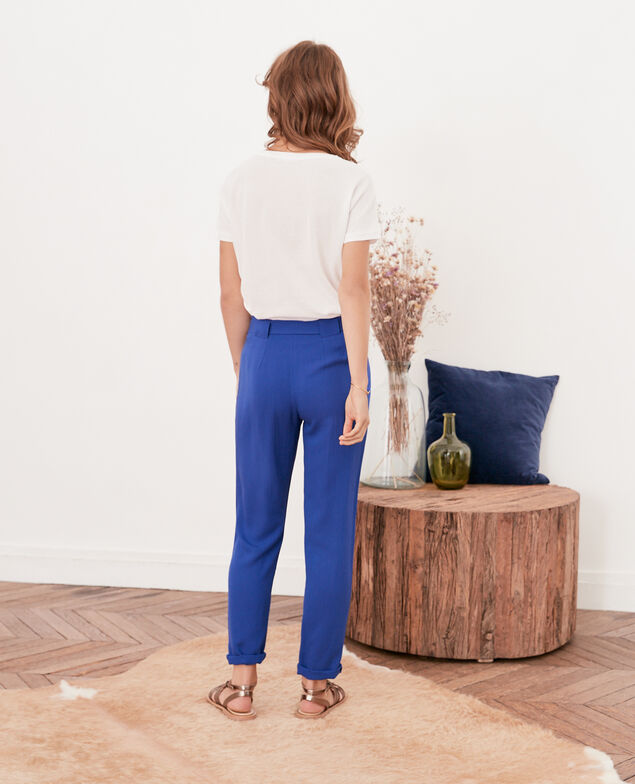 Loose trousers Ultra marine