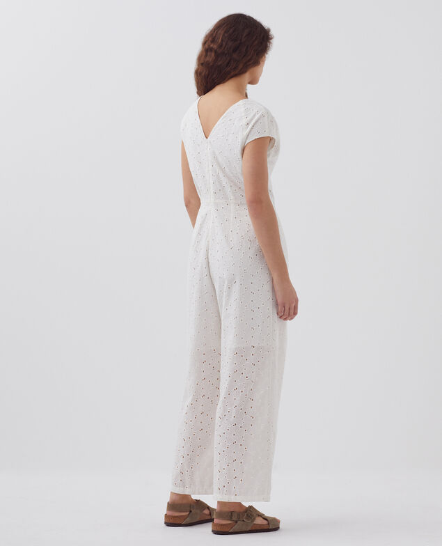 Broderie anglaise jumpsuit H003 white