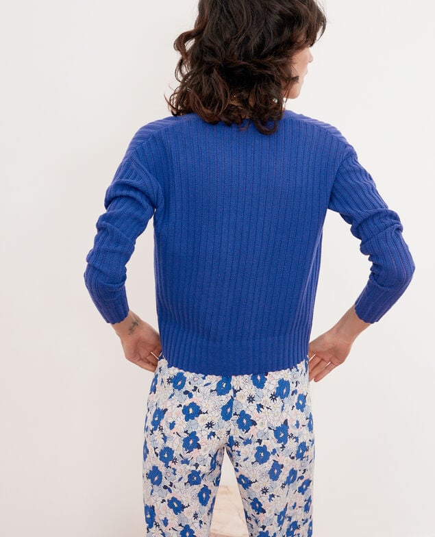 Short cardigan Ultramarine