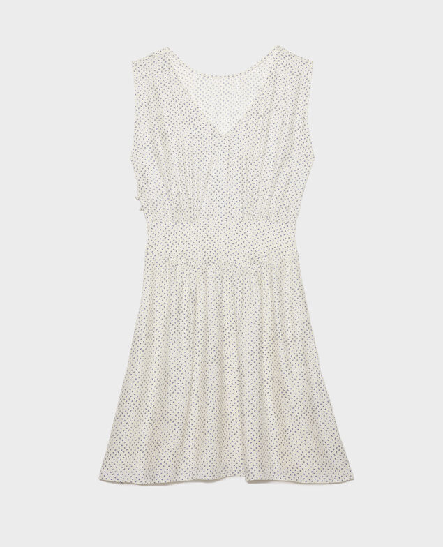 Silk dress Memphis amparo blue