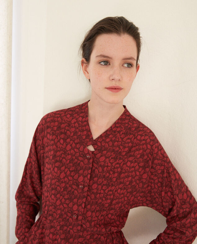 Printed dress Ld rio red