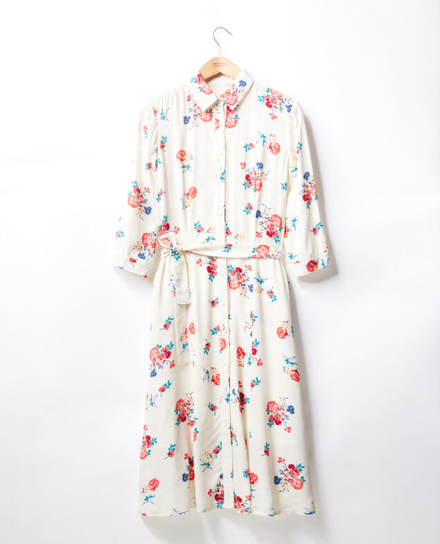 Mid-length dress White