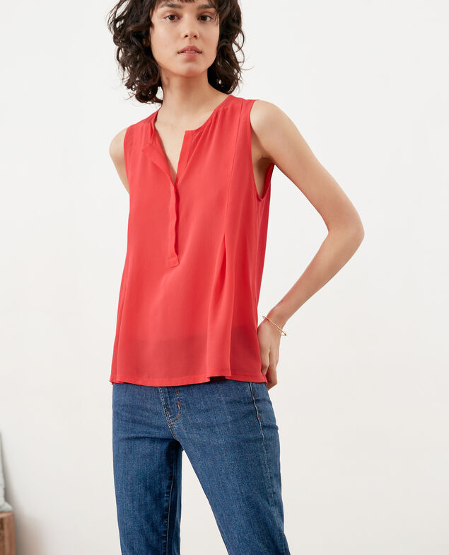 Sleeveless top Ultra pink