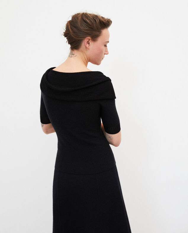 Wholegarment jumper  Black