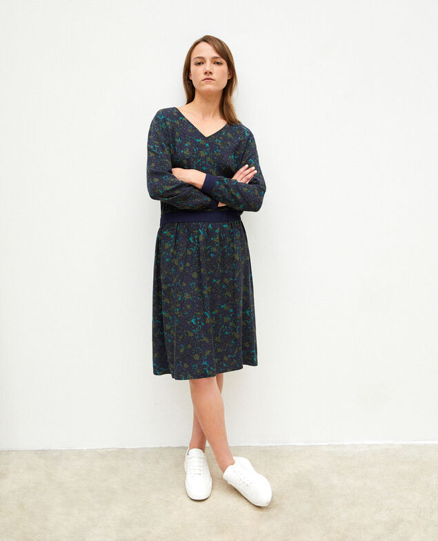 Dress with elasticated waistband Fc olive night