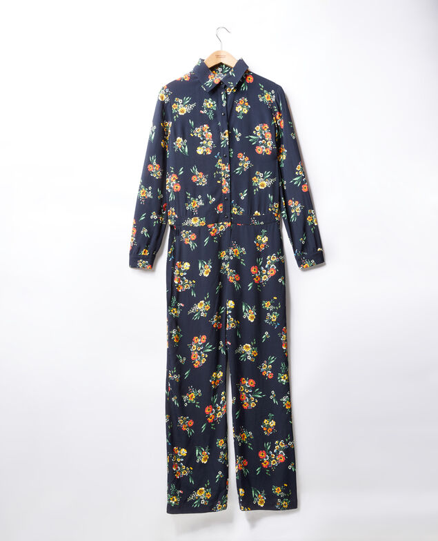 Shirt jumpsuit Blue