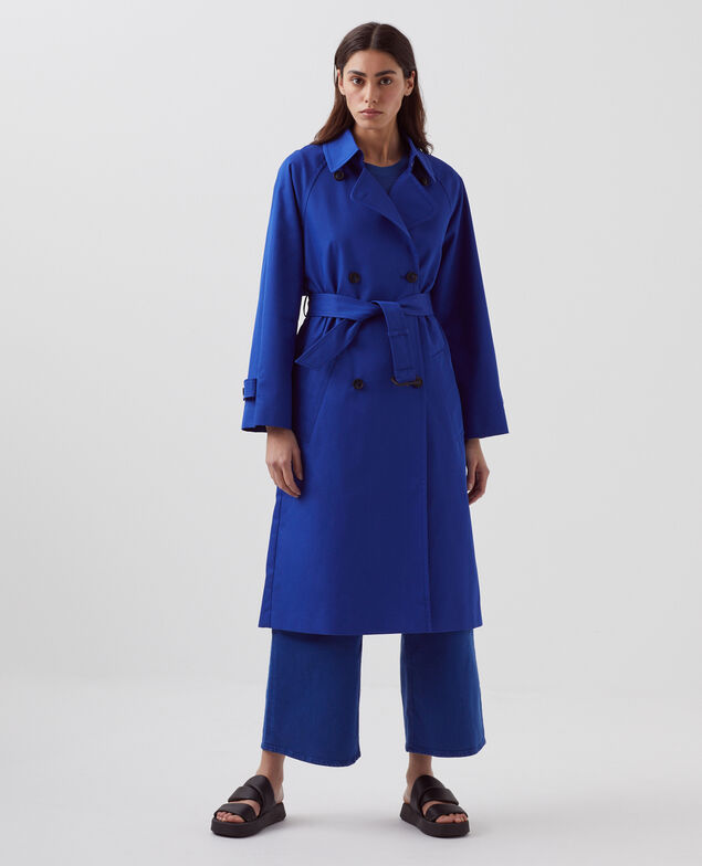 CATHERINE - Loose trench H660 sodalite blue