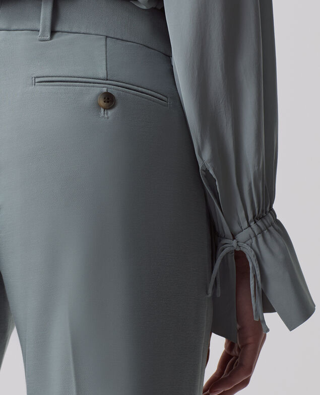 COLETTE - Slim fit straight trousers J620 slate blue