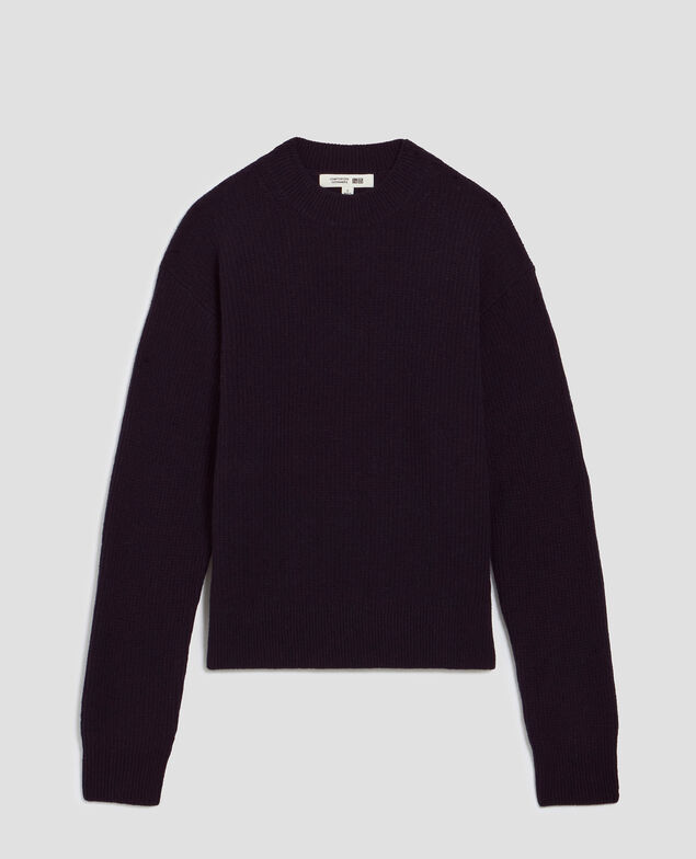Wool jumper U690 navy