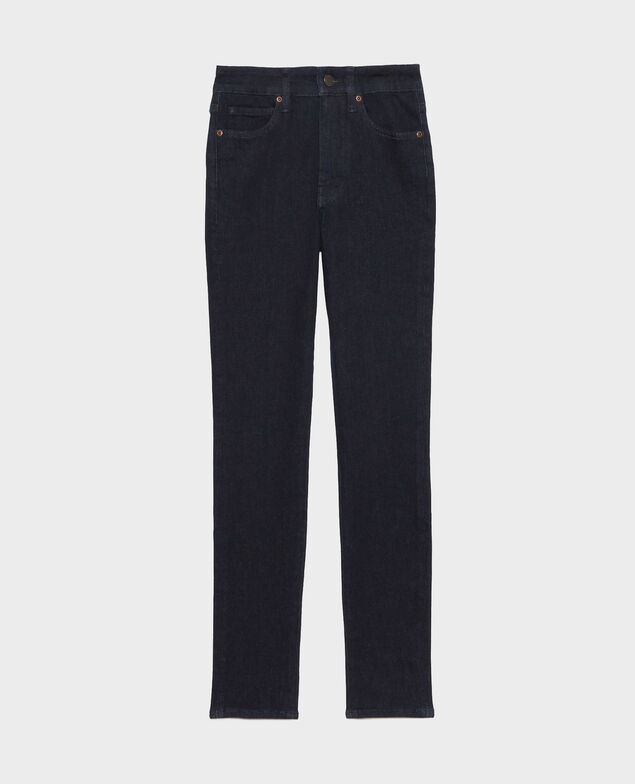 DANI - SKINNY - High-waisted jeans Dark indigo
