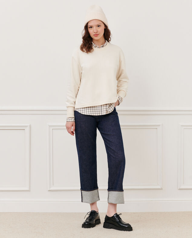 Cotton sweatshirt 11 off white