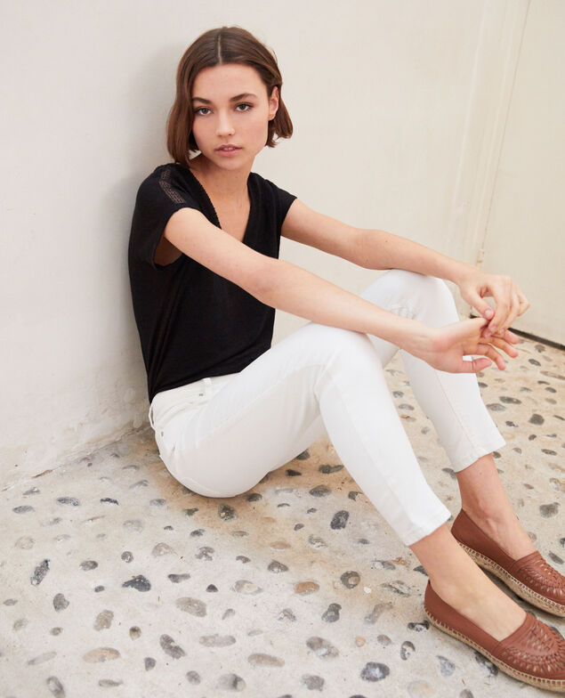Regular skinny jeans Off white