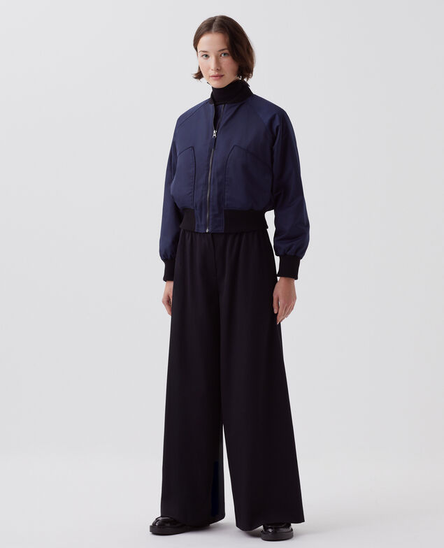 Silky bomber I697 navy