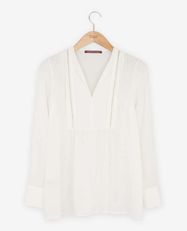 Silk blouse Off white